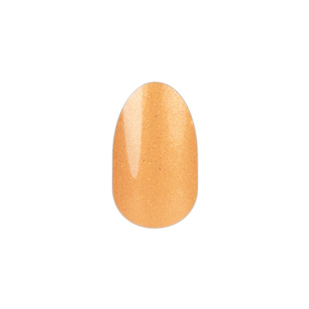 Color Street TANGERINE TEMPO Orange Glitter Nail Strips Set